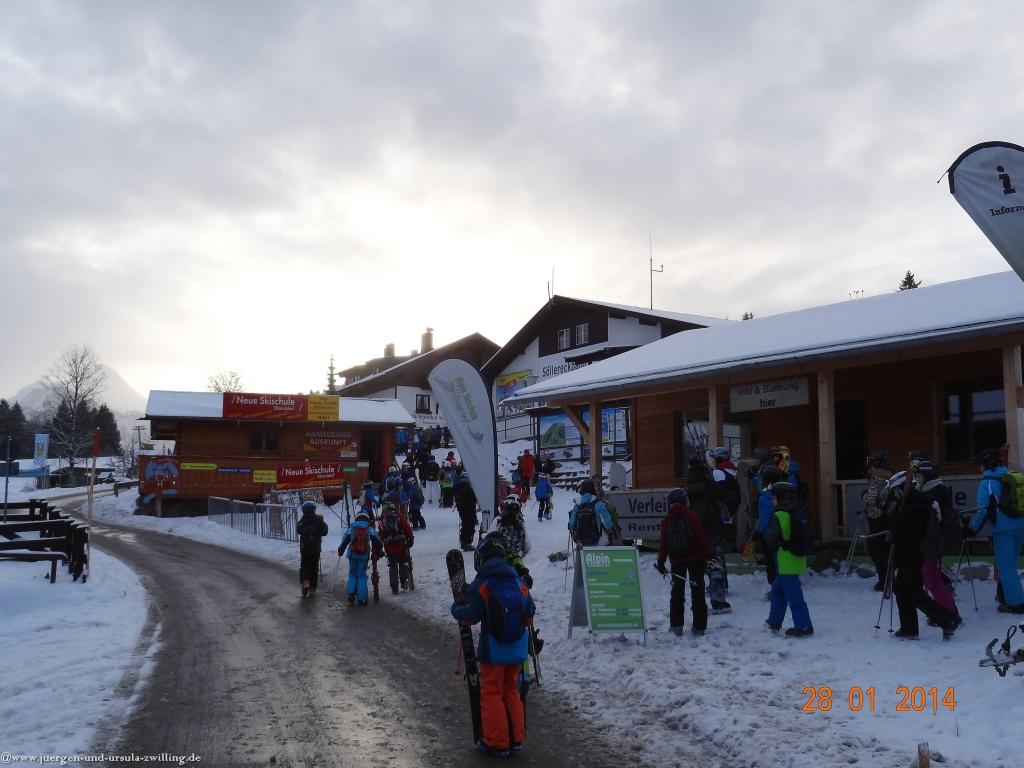 Philosophische Bildwanderung - Winterwanderung-Vom Schönblick nach Hochleite - im Allgaeu