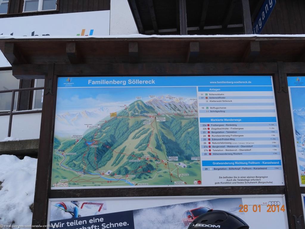 Philosophische Bildwanderung - Winterwanderung-Vom Schönblick nach Hochleite - im Allgaeu