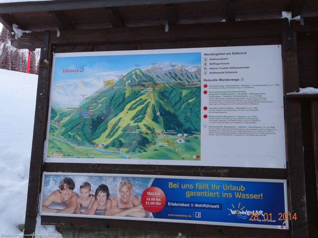 Philosophische Bildwanderung - Winterwanderung-Vom Schönblick nach Hochleite - im Allgaeu