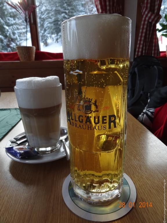 Philosophische Bildwanderung - Winterwanderung-Vom Schönblick nach Hochleite - im Allgaeu