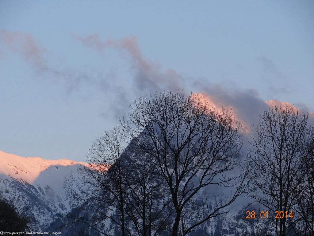 Philosophische Bildwanderung - Winterwanderung-Vom Schönblick nach Hochleite - im Allgaeu