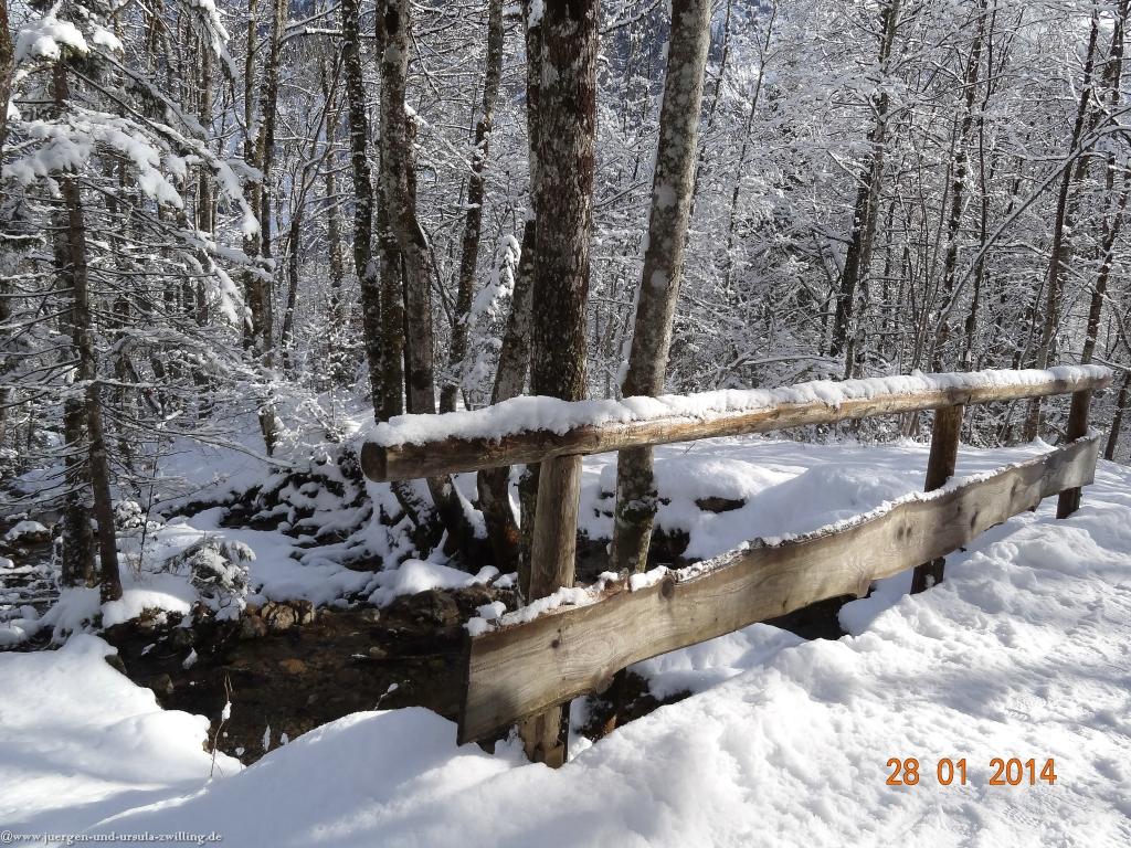 Philosophische Bildwanderung - Winterwanderung-Vom Schönblick nach Hochleite - im Allgaeu
