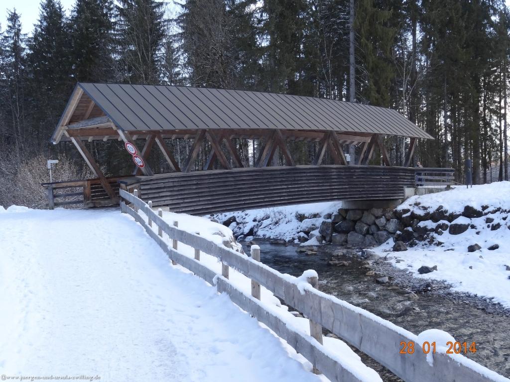 Philosophische Bildwanderung - Winterwanderung-Vom Schönblick nach Hochleite - im Allgaeu