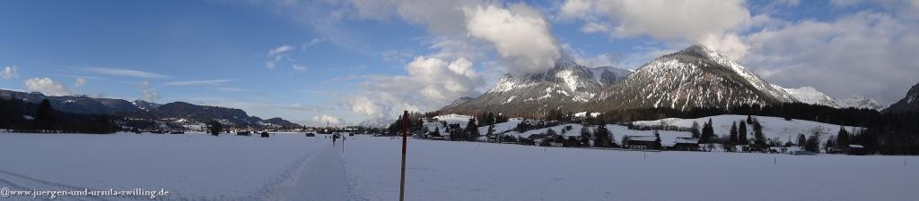 Philosophische Bildwanderung - Winterwanderung-Vom Schönblick nach Hochleite - im Allgaeu