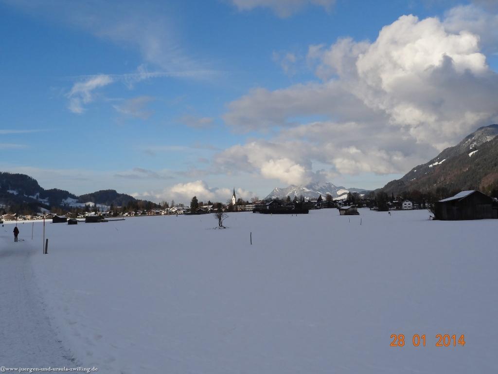 Philosophische Bildwanderung - Winterwanderung-Vom Schönblick nach Hochleite - im Allgaeu