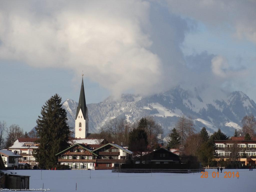 Philosophische Bildwanderung - Winterwanderung-Vom Schönblick nach Hochleite - im Allgaeu