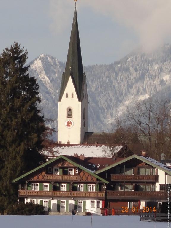 Philosophische Bildwanderung - Winterwanderung-Vom Schönblick nach Hochleite - im Allgaeu