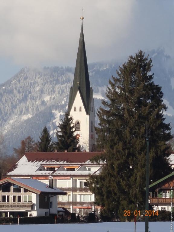 Philosophische Bildwanderung - Winterwanderung-Vom Schönblick nach Hochleite - im Allgaeu