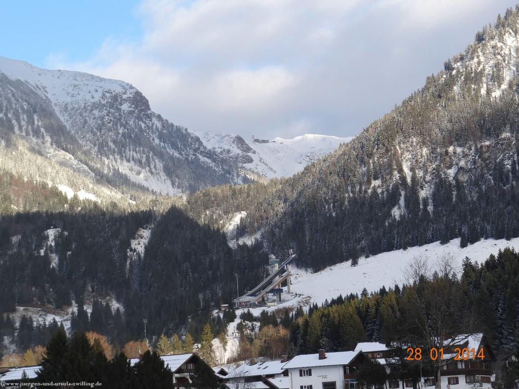 Philosophische Bildwanderung - Winterwanderung-Vom Schönblick nach Hochleite - im Allgaeu
