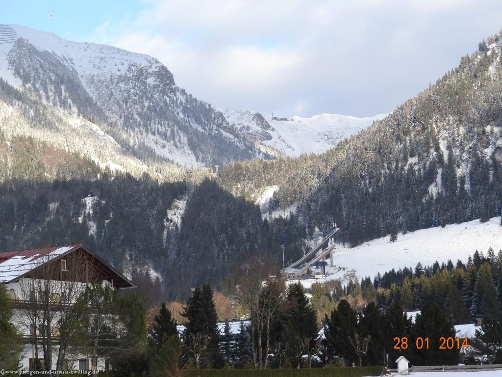 Philosophische Bildwanderung - Winterwanderung-Vom Schönblick nach Hochleite - im Allgaeu