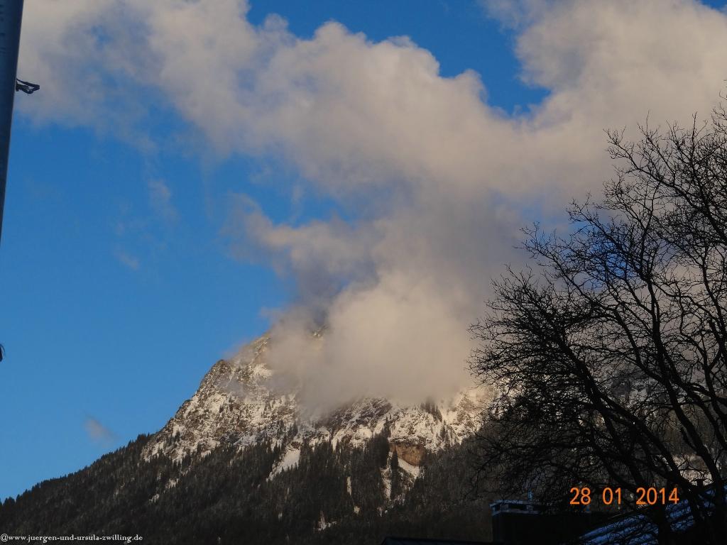 Philosophische Bildwanderung - Winterwanderung-Vom Schönblick nach Hochleite - im Allgaeu