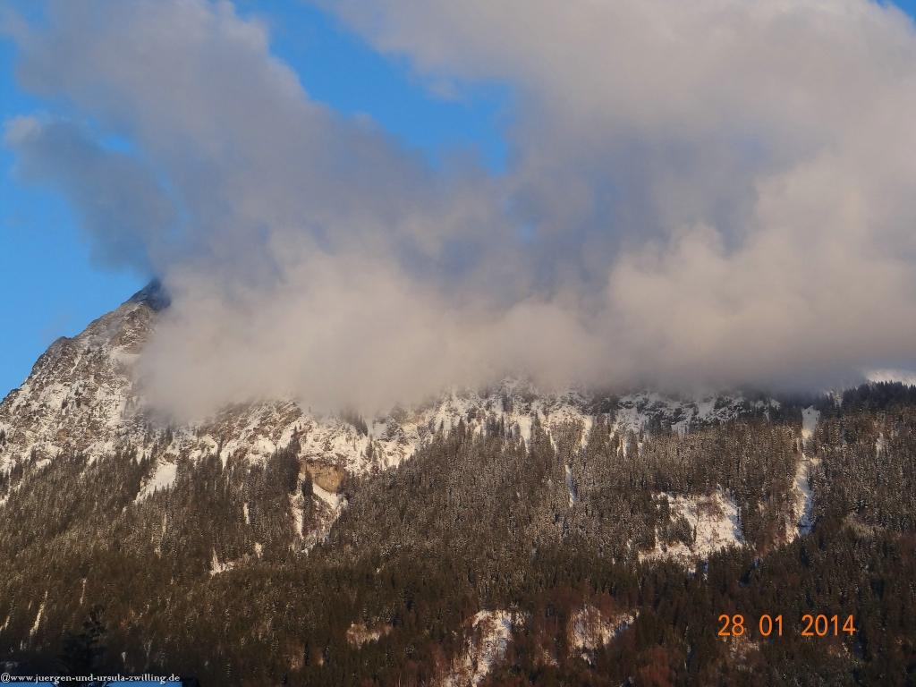 Philosophische Bildwanderung - Winterwanderung-Vom Schönblick nach Hochleite - im Allgaeu