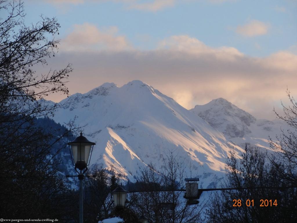 Philosophische Bildwanderung - Winterwanderung-Vom Schönblick nach Hochleite - im Allgaeu