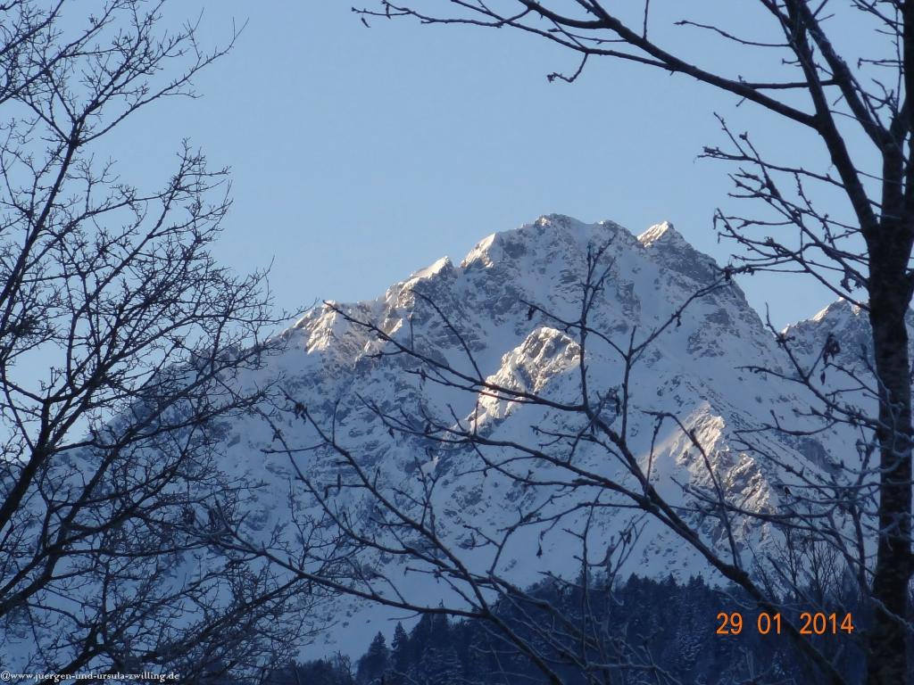 Philosophische Bildwanderung - Winterwanderung Auf dem Nebelhorn zum Zeigersattel - Allgaeu