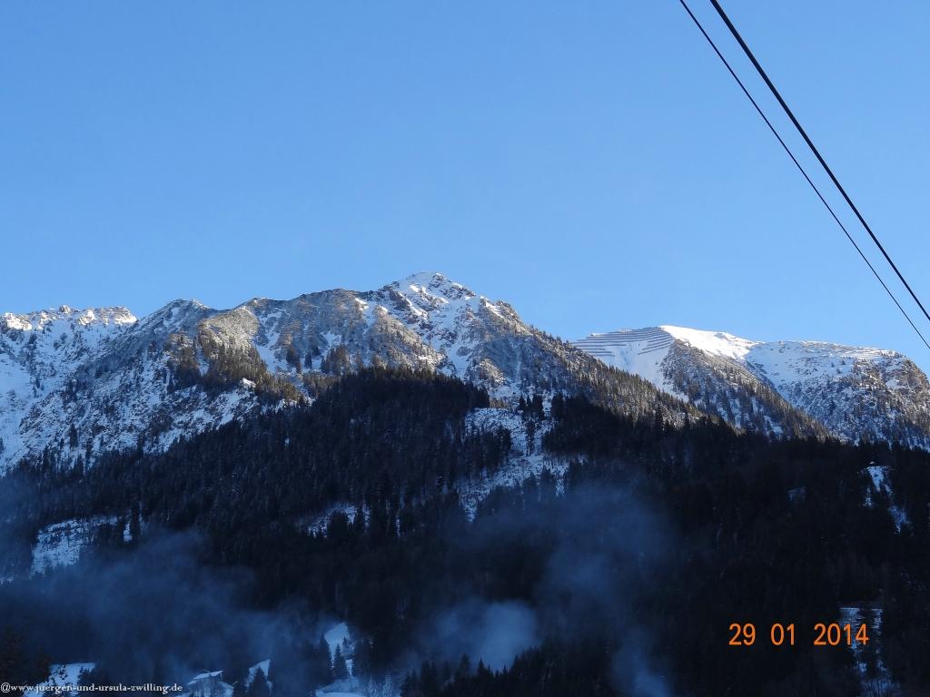 Philosophische Bildwanderung - Winterwanderung Auf dem Nebelhorn zum Zeigersattel - Allgaeu