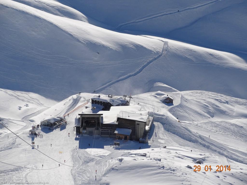 Philosophische Bildwanderung - Winterwanderung Auf dem Nebelhorn zum Zeigersattel - Allgaeu