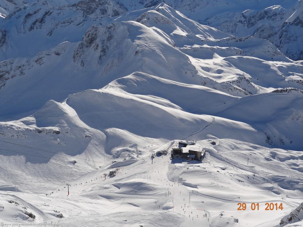 Philosophische Bildwanderung - Winterwanderung Auf dem Nebelhorn zum Zeigersattel - Allgaeu