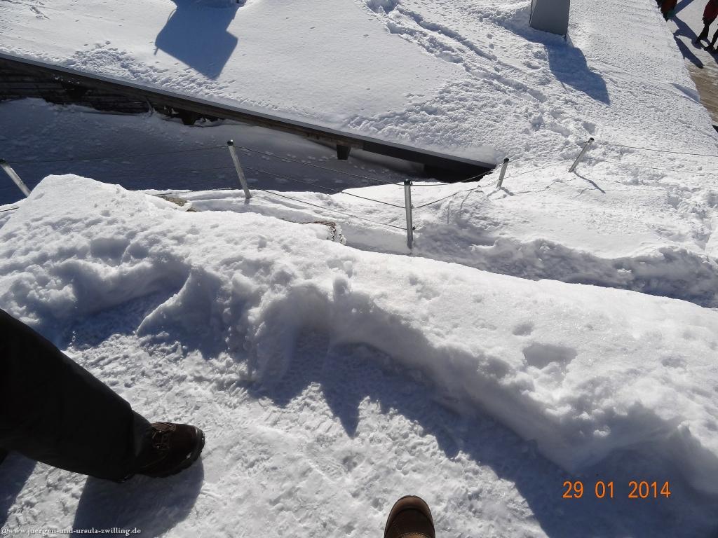 Philosophische Bildwanderung - Winterwanderung Auf dem Nebelhorn zum Zeigersattel - Allgaeu