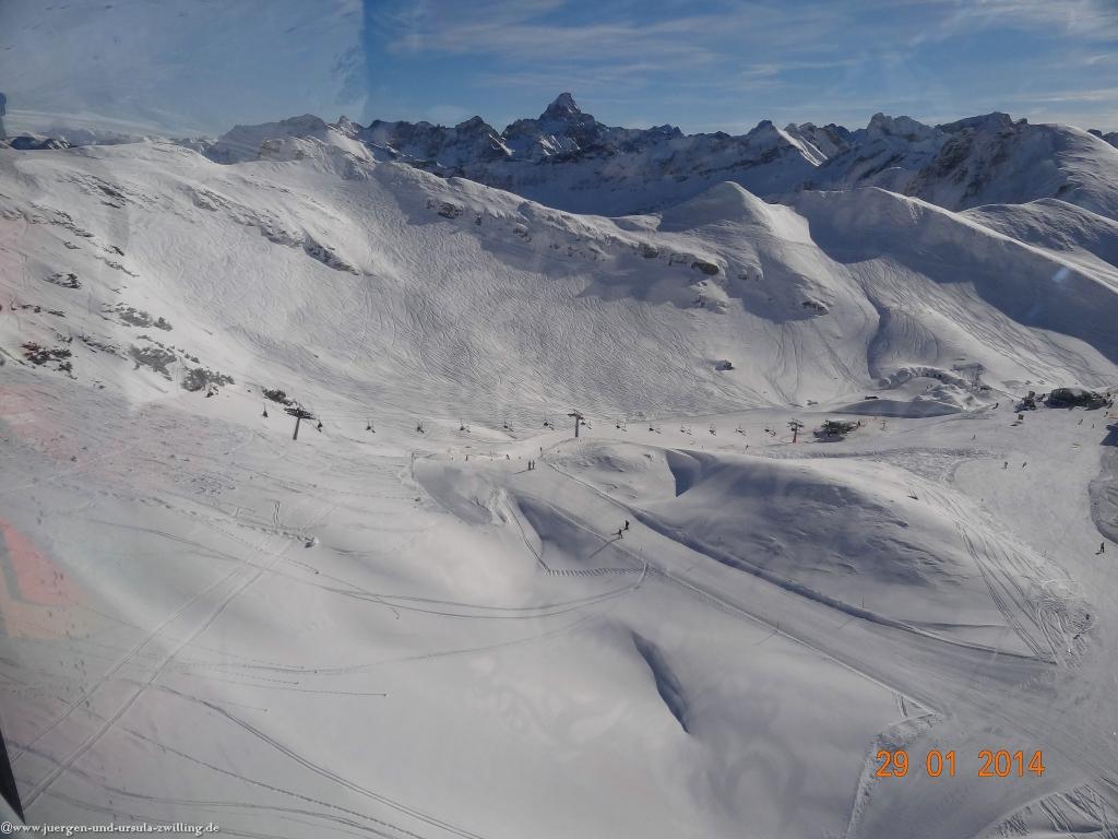 Philosophische Bildwanderung - Winterwanderung Auf dem Nebelhorn zum Zeigersattel - Allgaeu