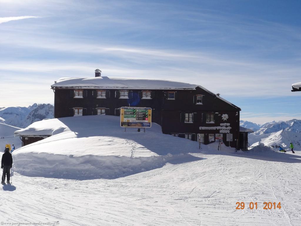 Philosophische Bildwanderung - Winterwanderung Auf dem Nebelhorn zum Zeigersattel - Allgaeu