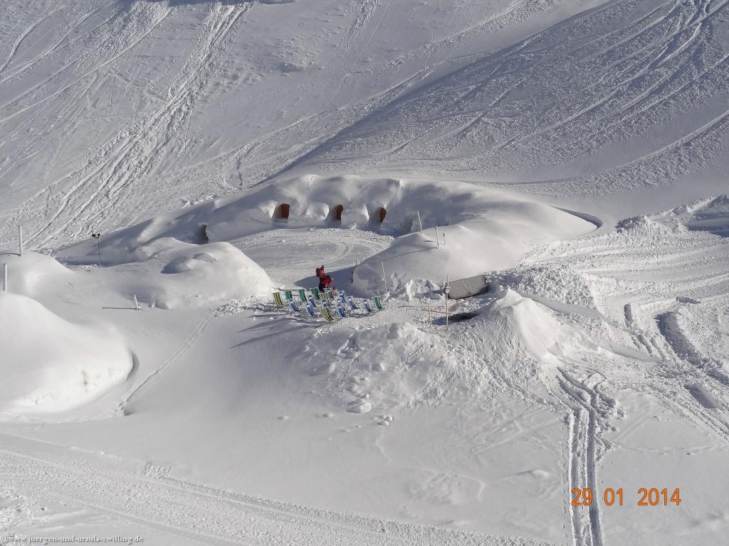 Philosophische Bildwanderung - Winterwanderung Auf dem Nebelhorn zum Zeigersattel - Allgaeu
