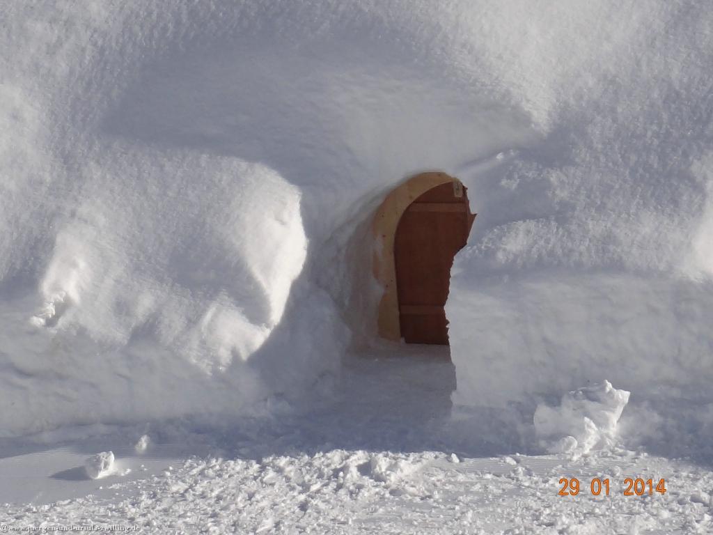 Philosophische Bildwanderung - Winterwanderung Auf dem Nebelhorn zum Zeigersattel - Allgaeu