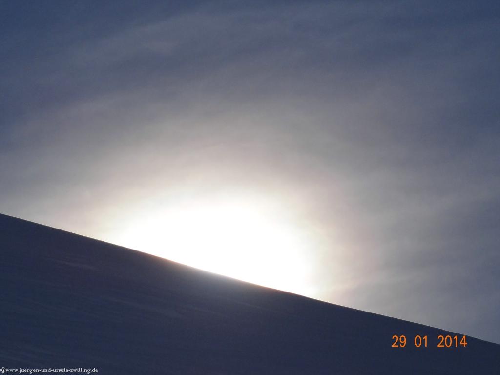 Philosophische Bildwanderung - Winterwanderung Auf dem Nebelhorn zum Zeigersattel - Allgaeu