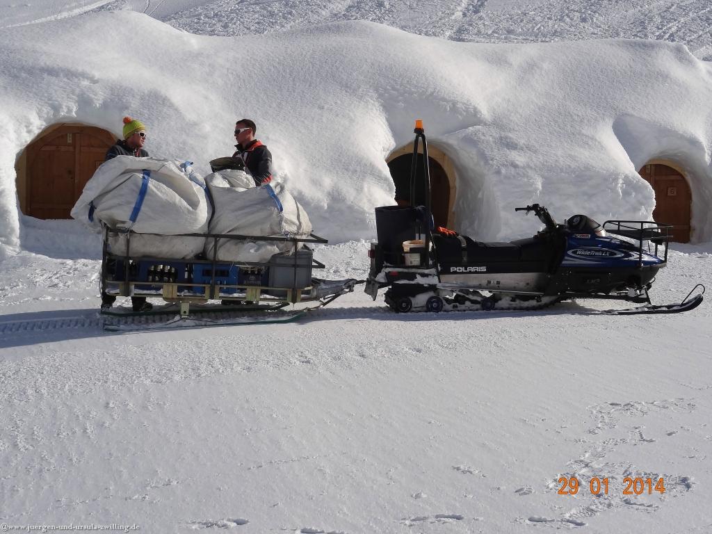 Philosophische Bildwanderung - Winterwanderung Auf dem Nebelhorn zum Zeigersattel - Allgaeu