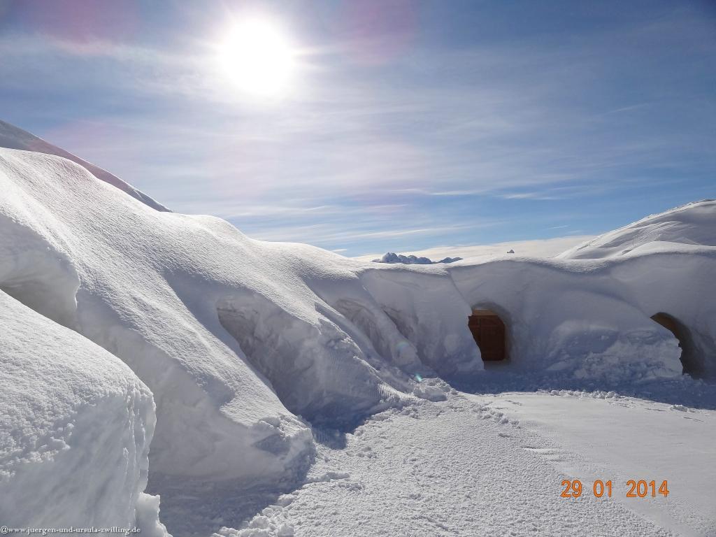 Philosophische Bildwanderung - Winterwanderung Auf dem Nebelhorn zum Zeigersattel - Allgaeu