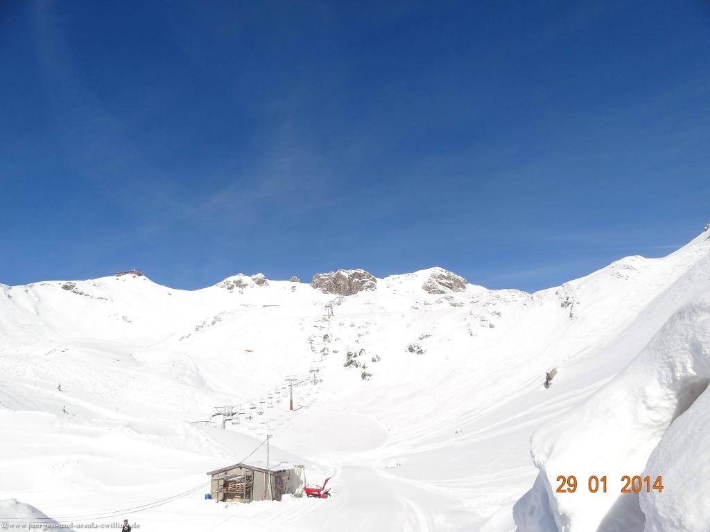 Philosophische Bildwanderung - Winterwanderung Auf dem Nebelhorn zum Zeigersattel - Allgaeu