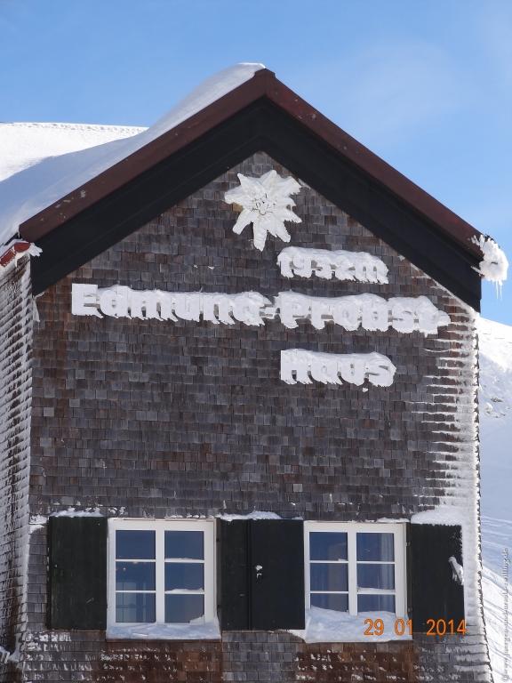 Philosophische Bildwanderung - Winterwanderung Auf dem Nebelhorn zum Zeigersattel - Allgaeu