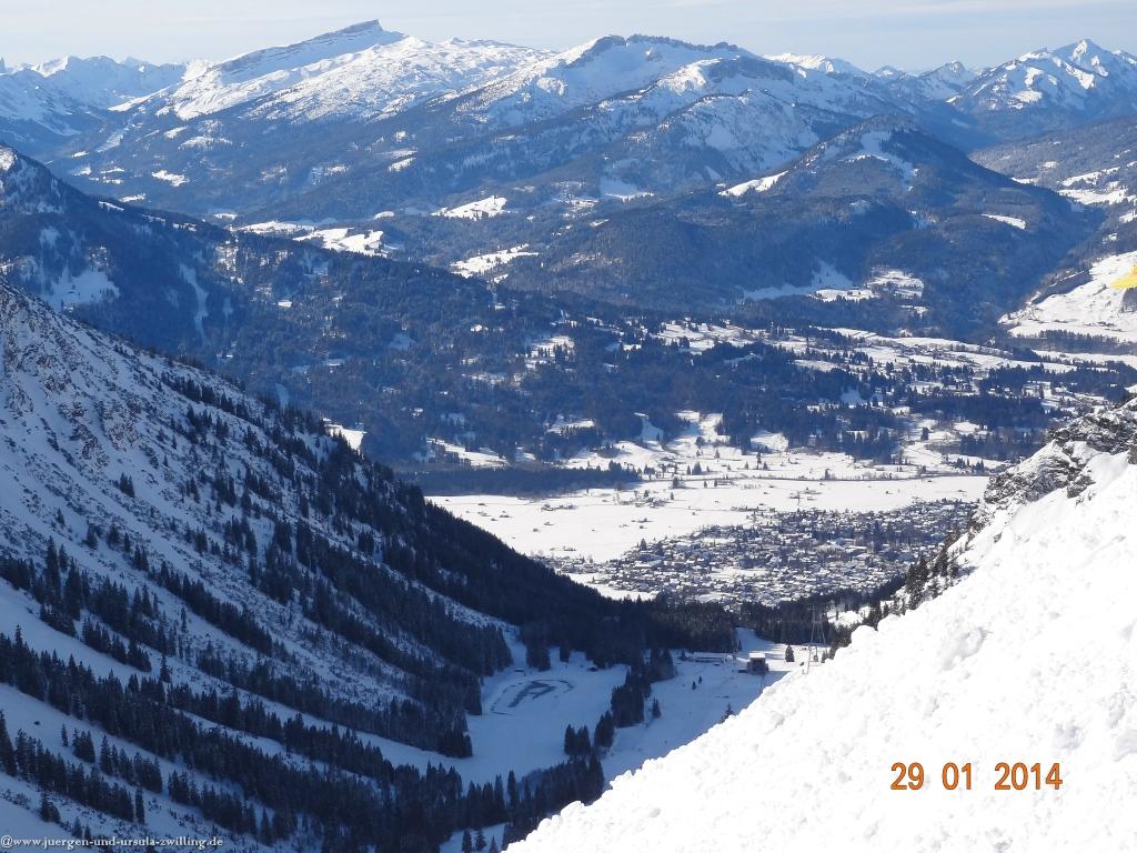 Philosophische Bildwanderung - Winterwanderung Auf dem Nebelhorn zum Zeigersattel - Allgaeu