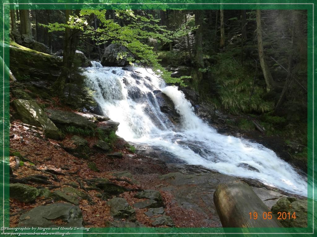 Philosophische BildwanderungBodenmais - Rißlochfälle - Kleiner Arber - Großer Arber - Rißlaisoch - Bodenmais