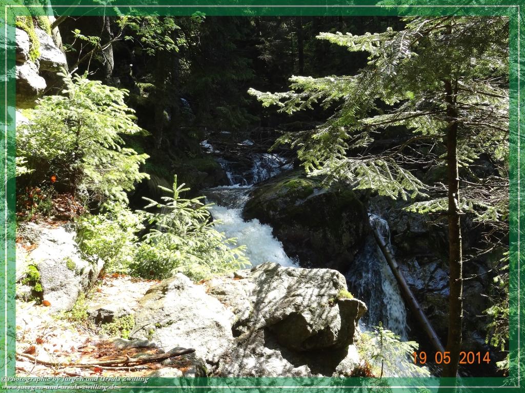 Philosophische BildwanderungBodenmais - Rißlochfälle - Kleiner Arber - Großer Arber - Rißlaisoch - Bodenmais