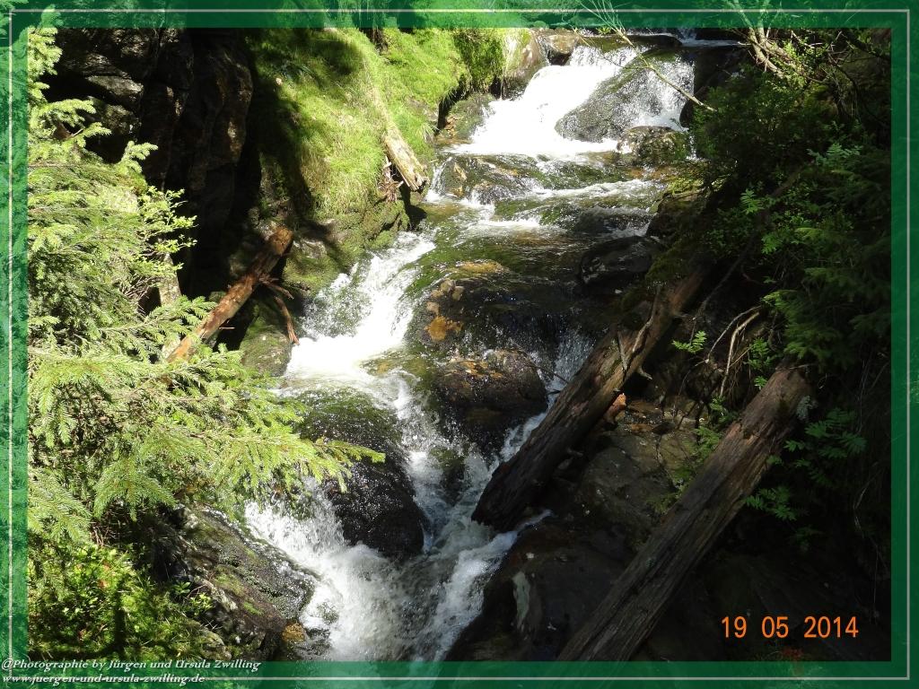 Philosophische BildwanderungBodenmais - Rißlochfälle - Kleiner Arber - Großer Arber - Rißlaisoch - Bodenmais