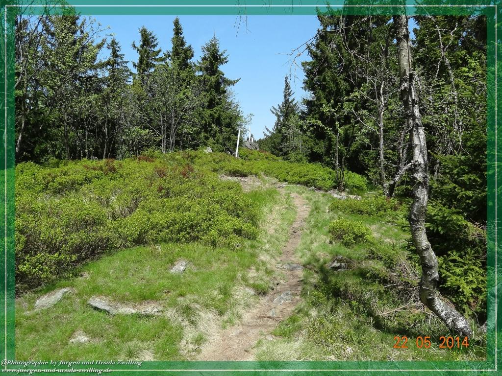 Philosophische Bildwanderung Zwercheck Osser –Bayerischer Wald – Deutsch –Tschechische- Grenzwanderung