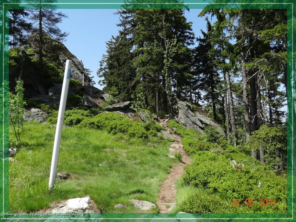 Philosophische Bildwanderung Zwercheck Osser –Bayerischer Wald – Deutsch –Tschechische- Grenzwanderung