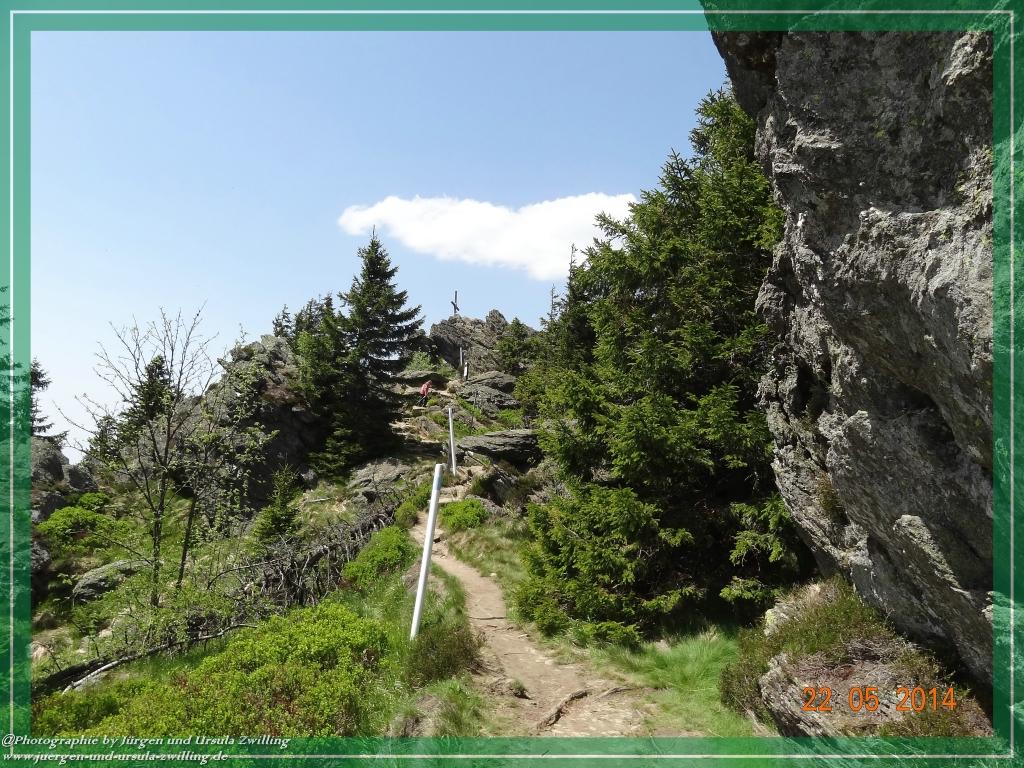 Philosophische Bildwanderung Zwercheck Osser –Bayerischer Wald – Deutsch –Tschechische- Grenzwanderung