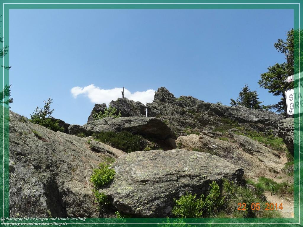 Philosophische Bildwanderung Zwercheck Osser –Bayerischer Wald – Deutsch –Tschechische- Grenzwanderung