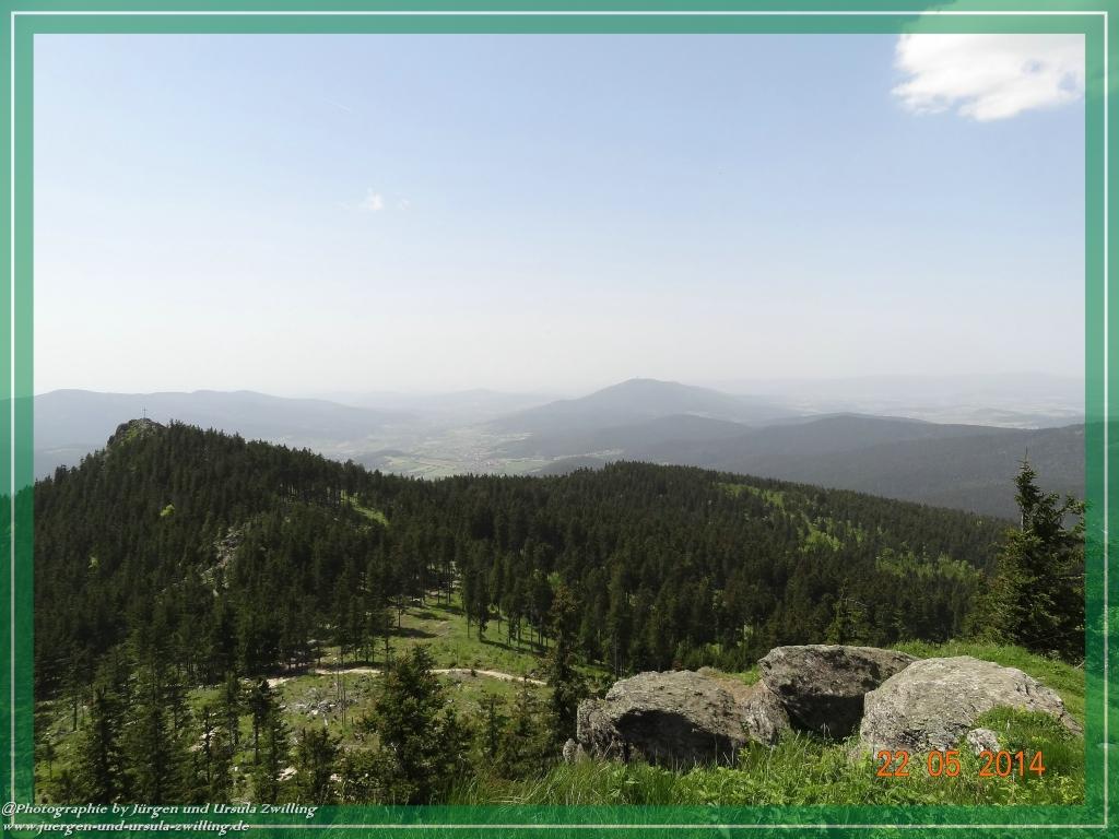 Philosophische Bildwanderung Zwercheck Osser –Bayerischer Wald – Deutsch –Tschechische- Grenzwanderung