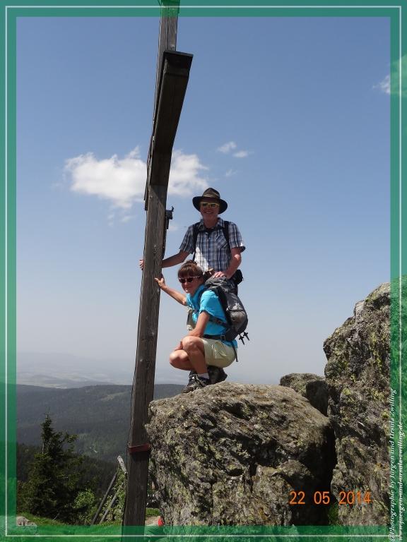 Philosophische Bildwanderung Zwercheck Osser –Bayerischer Wald – Deutsch –Tschechische- Grenzwanderung