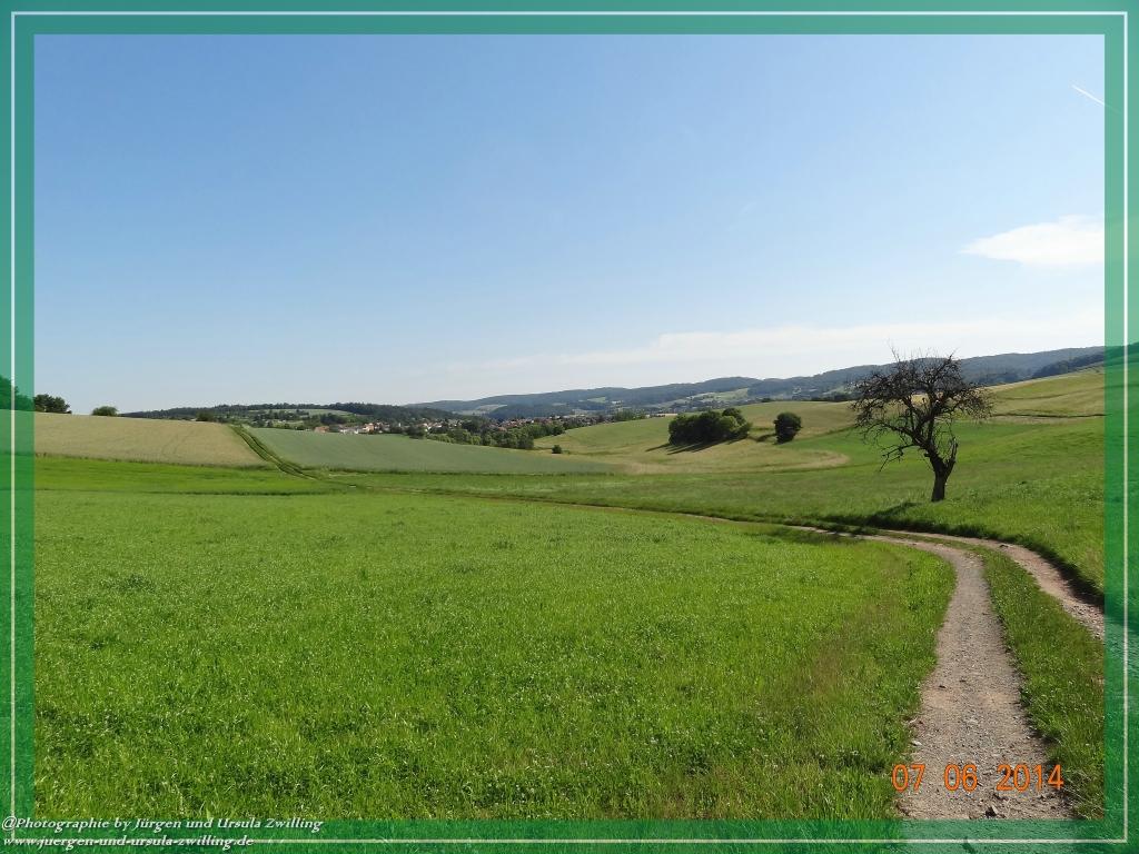 Philosophische Bildwanderung Gersprenztal-Runde - Panoramatour bei Reichelsheim - Odenwald
