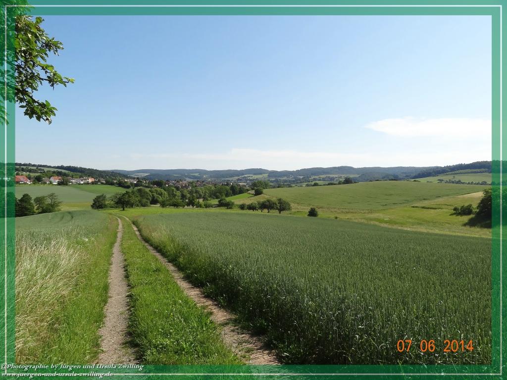 Philosophische Bildwanderung Gersprenztal-Runde - Panoramatour bei Reichelsheim - Odenwald