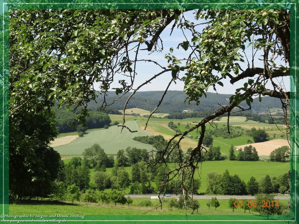 Philosophische Bildwanderung  Gersprenztal-Runde - Panoramatour bei Reichelsheim - Odenwald