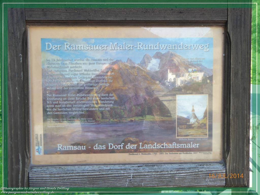 Philosophische Bildwanderung Watzmannhaus - Berchtesgaden