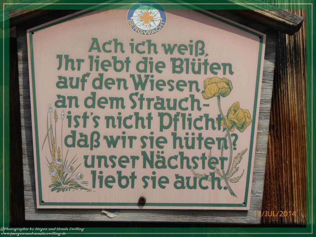 Philosophische Bildwanderung - Schneibsteinhaus und Carl-von-Stahl-Haus - Berchtesgaden