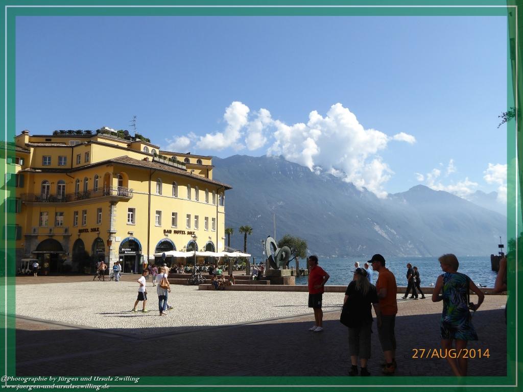 Philosophische Bildwanderung – eine Zeitreise Gardasee - Riva del Garda - Malcesine - Monte Baldo – Sirmione - Grotta Cascata del Varonel - Abschied über Ledrosee