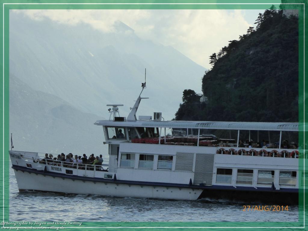 Philosophische Bildwanderung – eine Zeitreise Gardasee - Riva del Garda - Malcesine - Monte Baldo – Sirmione - Grotta Cascata del Varonel - Abschied über Ledrosee