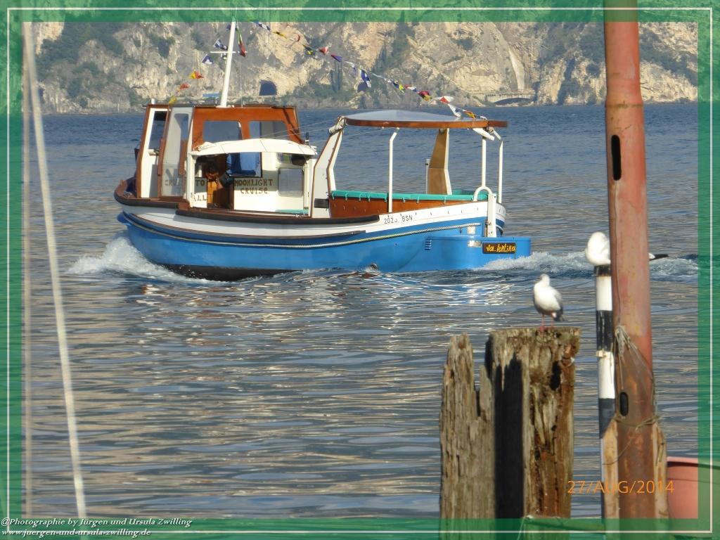 Philosophische Bildwanderung – eine Zeitreise Gardasee - Riva del Garda - Malcesine - Monte Baldo – Sirmione - Grotta Cascata del Varonel - Abschied über Ledrosee