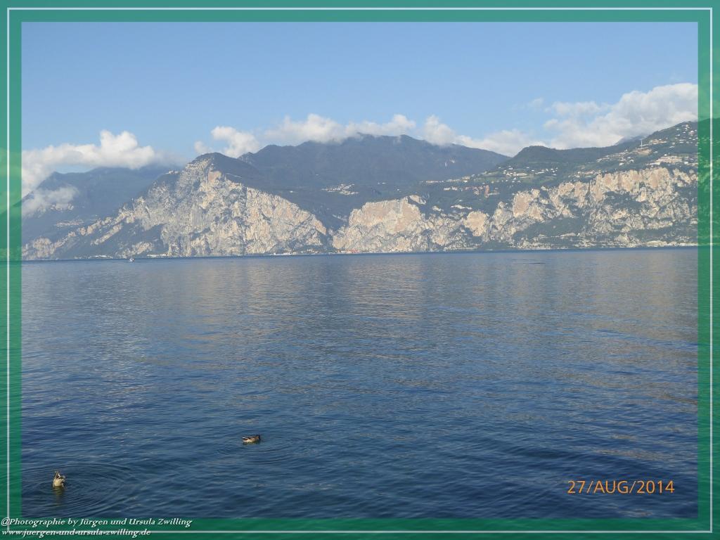 Philosophische Bildwanderung – eine Zeitreise Gardasee - Riva del Garda -  Malcesine - Monte Baldo – Sirmione - Grotta Cascata del Varonel -  Abschied über Ledrosee